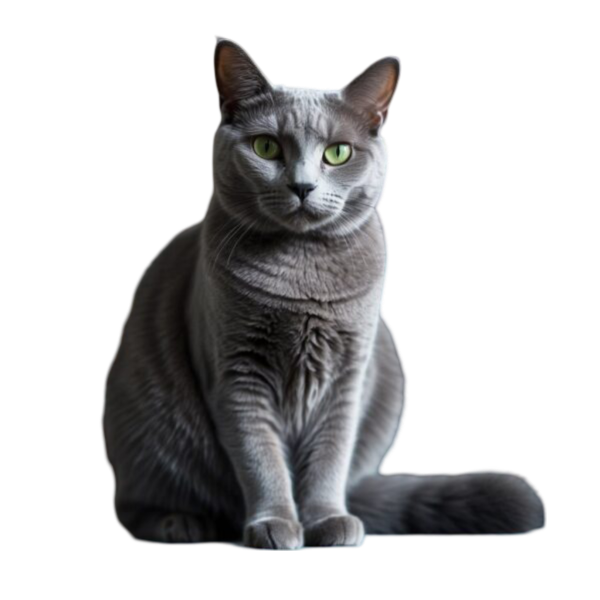 information about the Russian blue cat breed